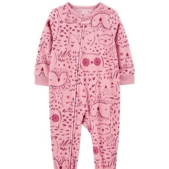 Carter's Other - Carter's Toddler Girls One-Piece Fleece Footie Pajama | Pink | New